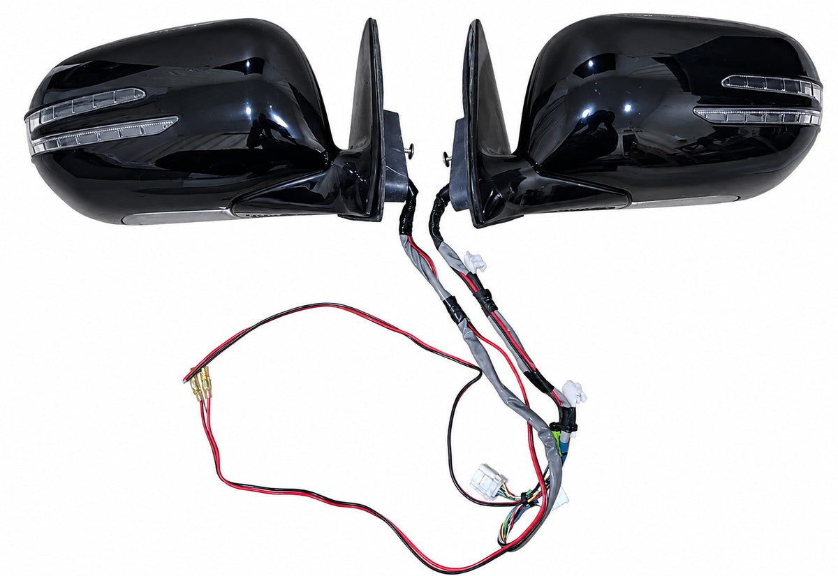 Lexus LS430 (01-06) JDM Mercedes-Style Side Mirrors – LED Indicators