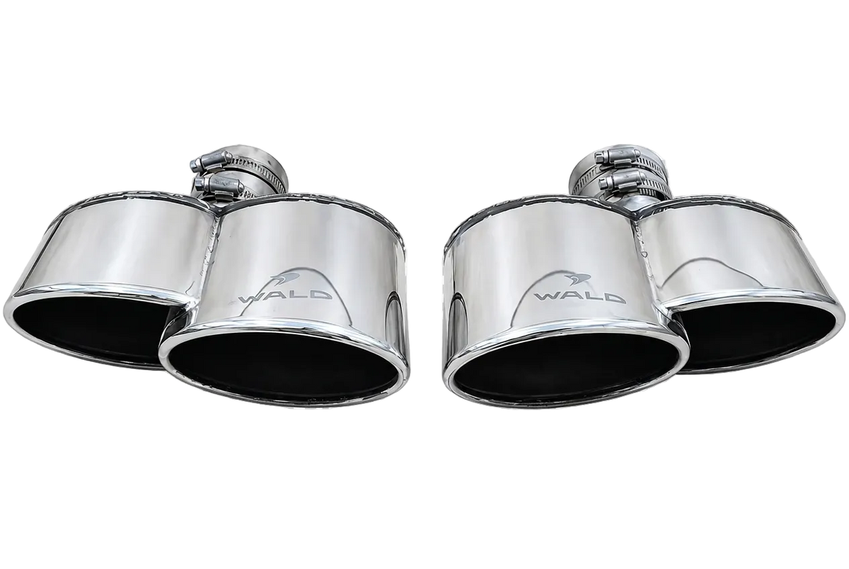 WALD DTM Sports Muffler Cutter Exhaust Tips – Lexus LS430