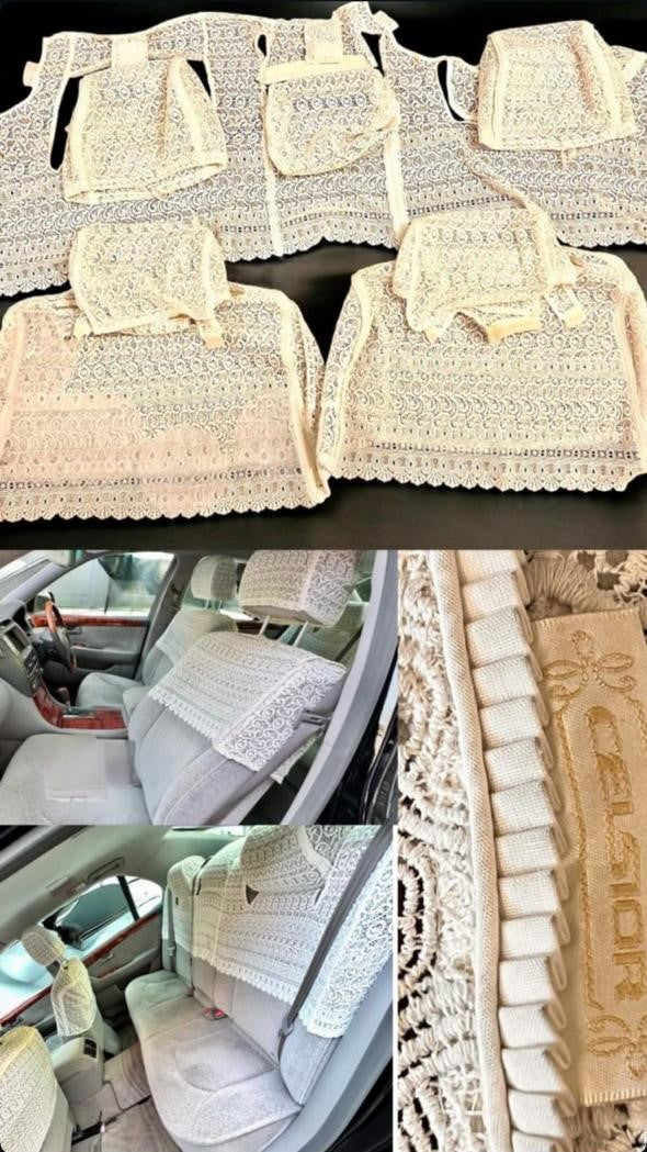 Ls430 (01-06) Celsior Seat Laces Cover (with Armrest Cover)