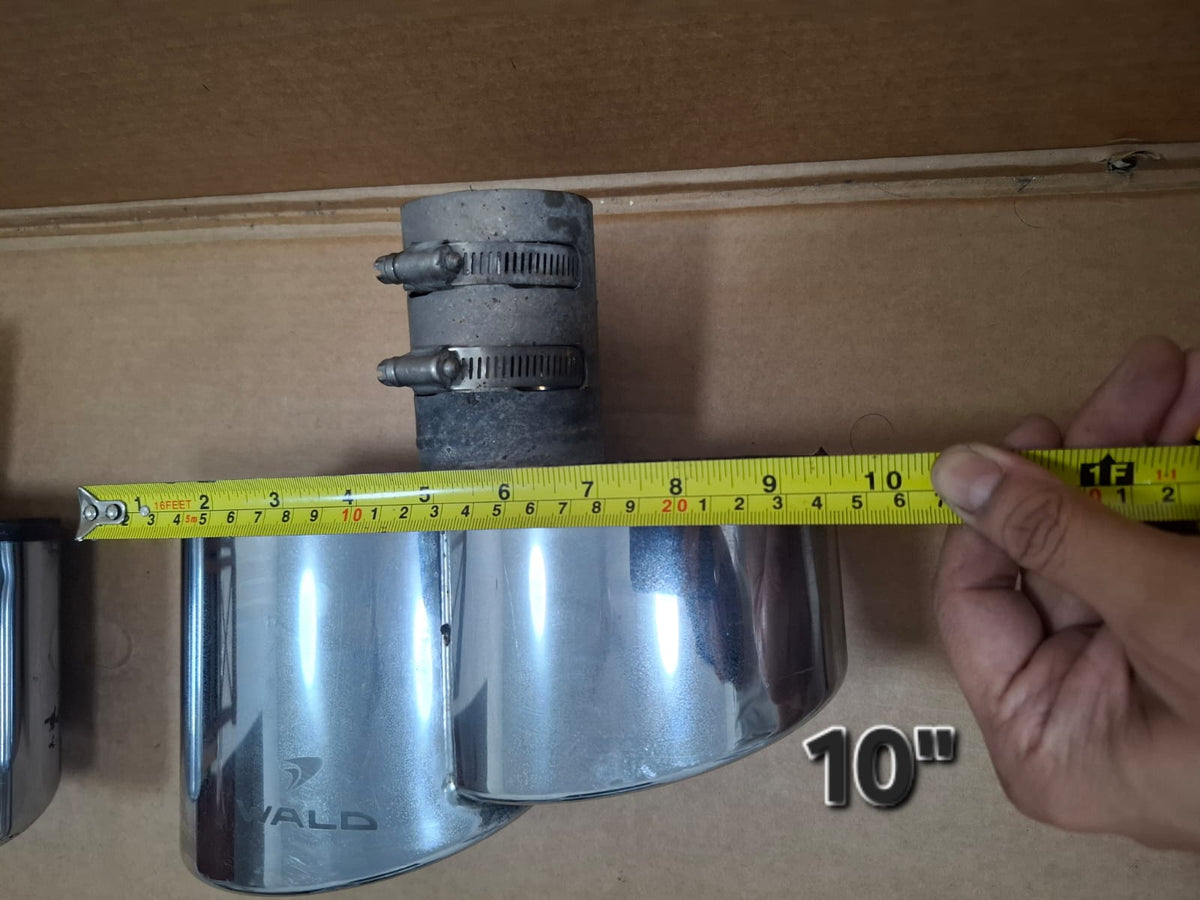 WALD DTM Sports Muffler Cutter Exhaust Tips – Lexus LS430