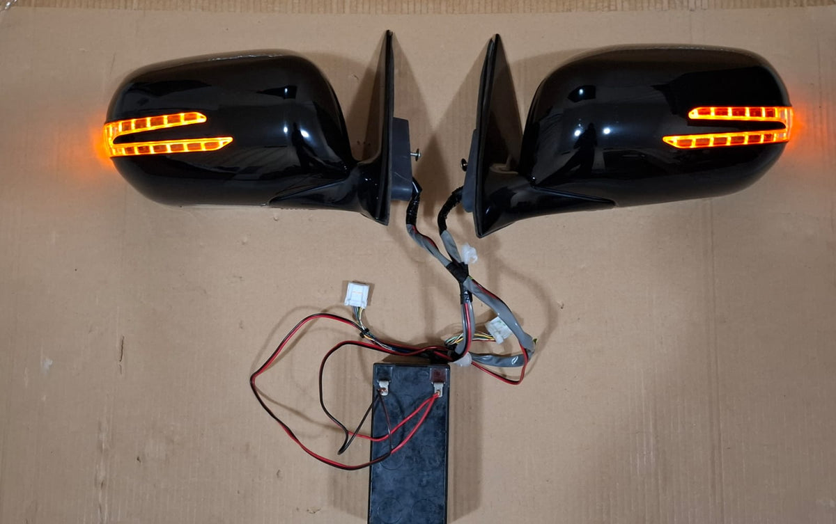Lexus LS430 (01-06) JDM Mercedes-Style Side Mirrors – LED Indicators