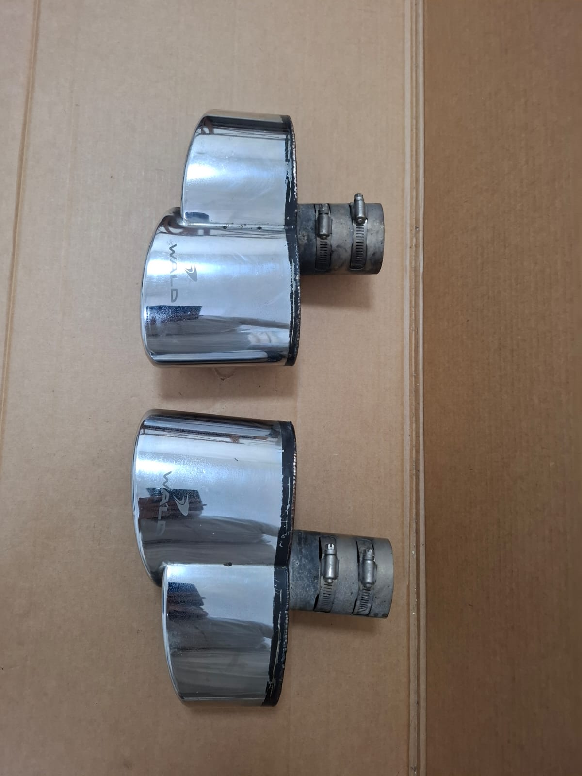 WALD DTM Sports Muffler Cutter Exhaust Tips – Lexus LS430