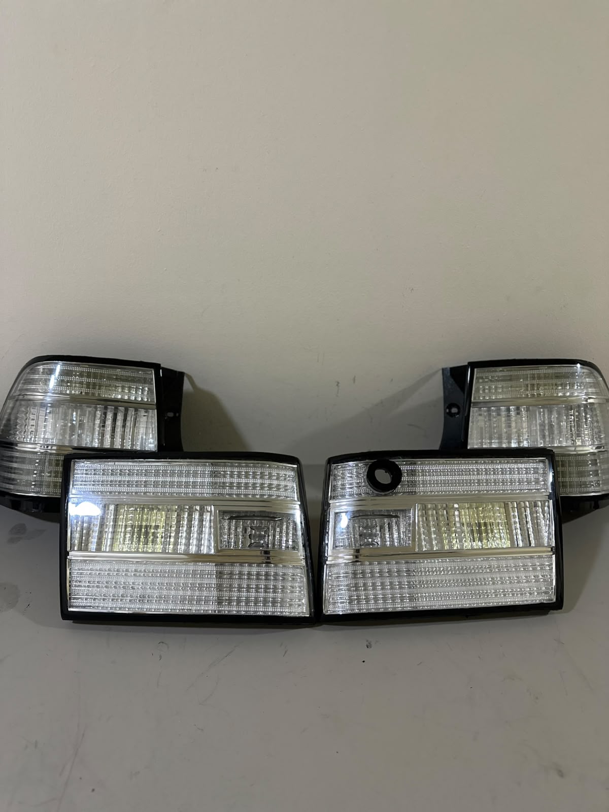 Lexus LS400 1998–2000 Clear Taillights