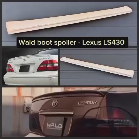 Ls430 (01-06) Wald Boot Spoiler