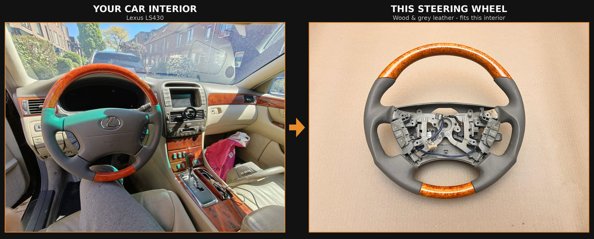 Ls430 (01-06) Custom Steering Wheel